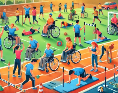 Brockport Physical Fitness Test, BPFT, fitness assessment, students with disabilities, physical fitness, aerobic functioning, body composition, musculoskeletal functioning, BMI,CBSE,BPFT,Physical Education,