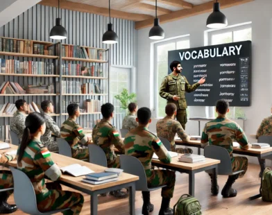 Indian_Army_Teacher_Teaching_Vocabulary