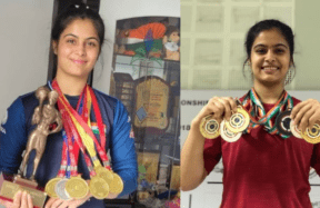Manu_Bhaker_Happy_With_Medals