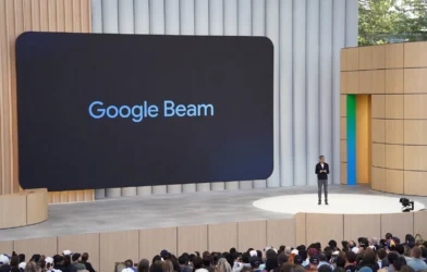Google Beam Launch Event Banner