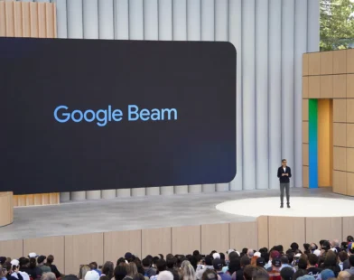 Google Beam Launch Event Banner