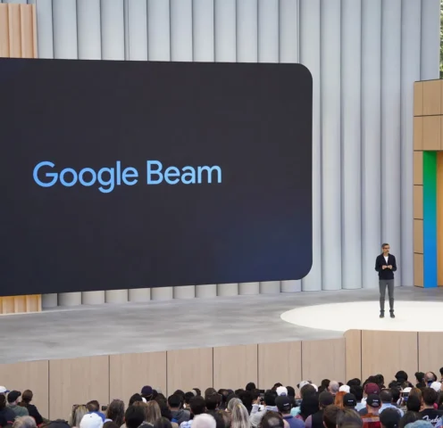 Google Beam Launch Event Banner